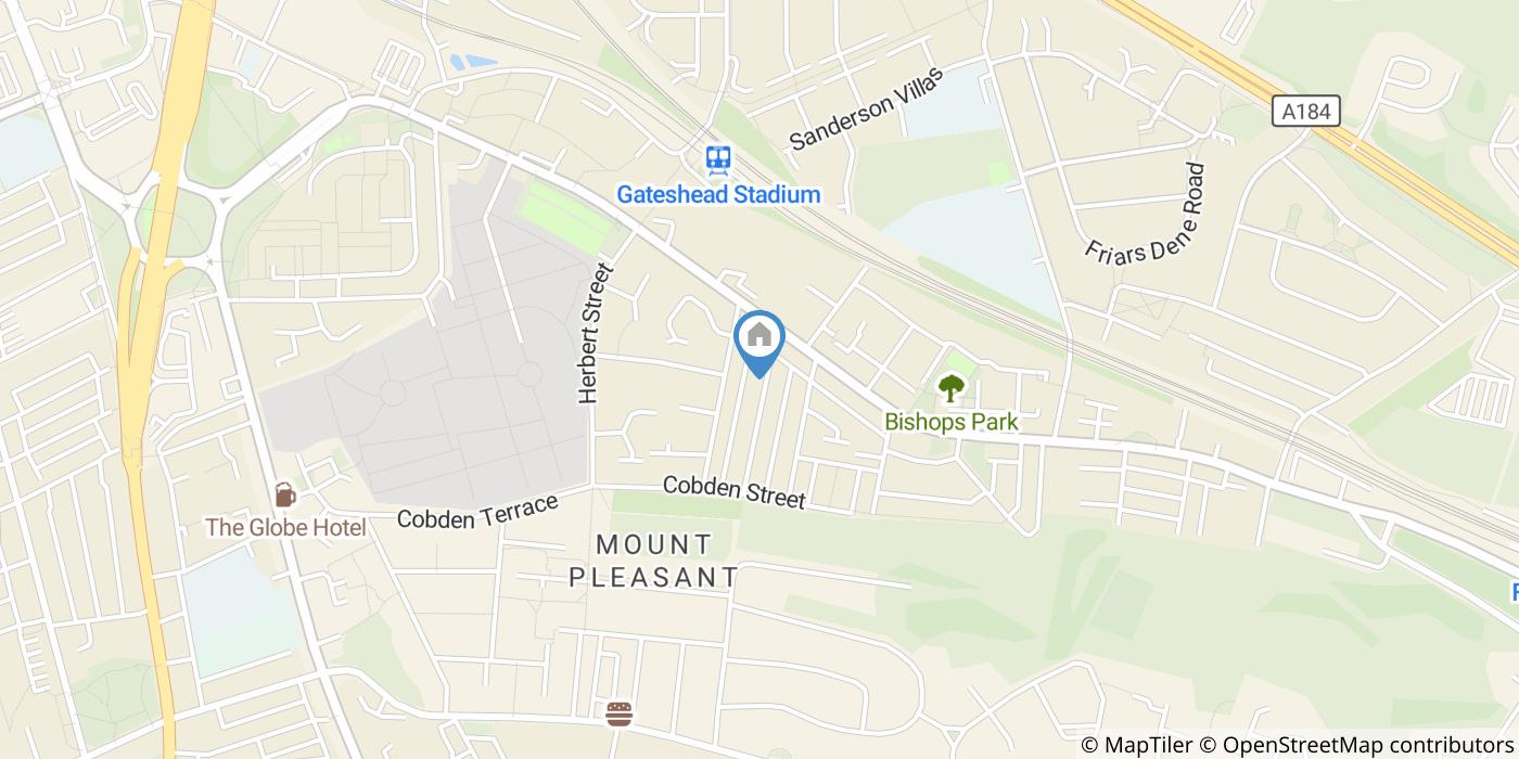 2 Bed Flat, Howe Street, NE8