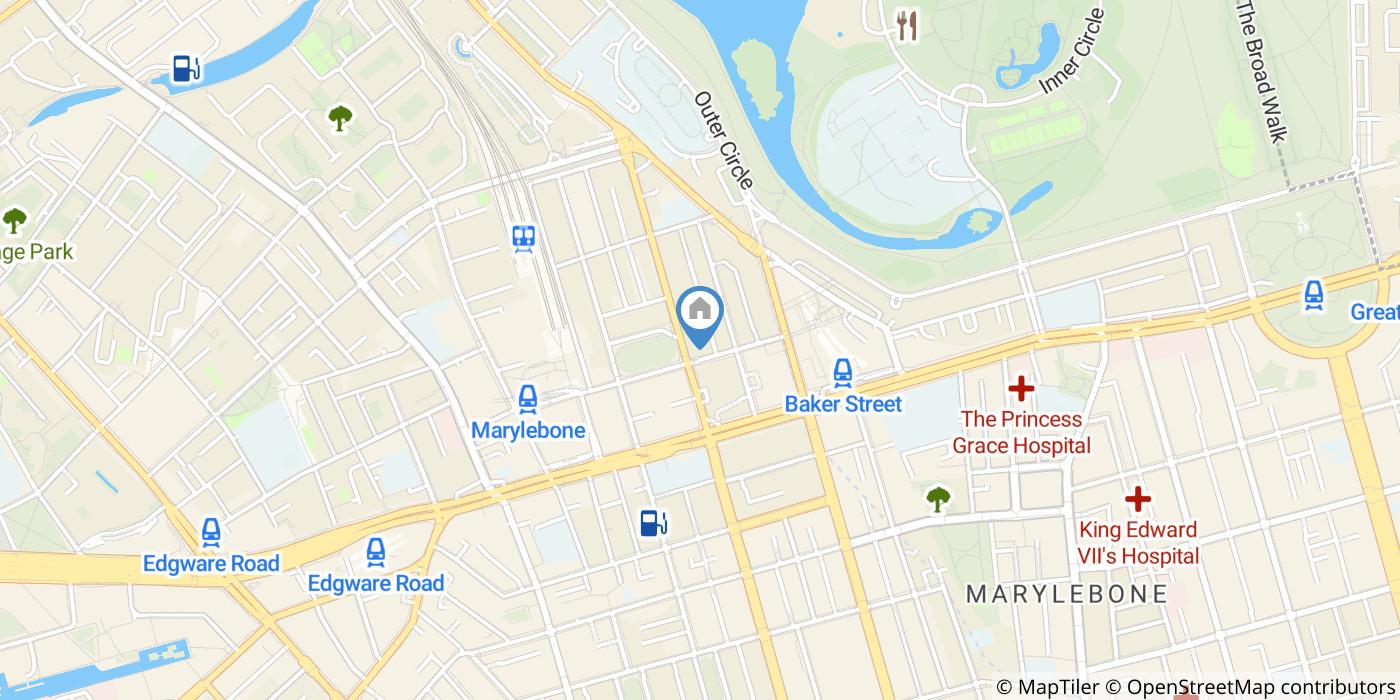 2 Bed Flat, Melcombe Street, NW1