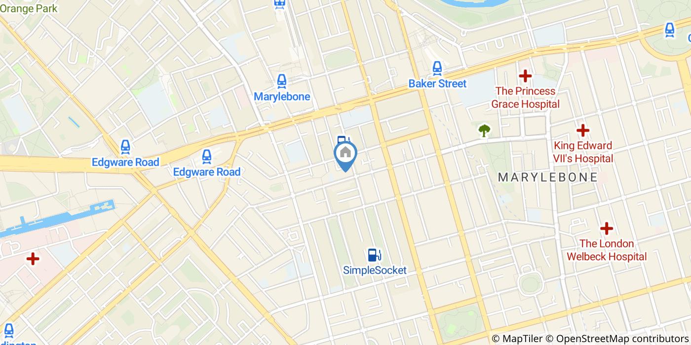 1 Bed Flat, Crawford Street, W1H