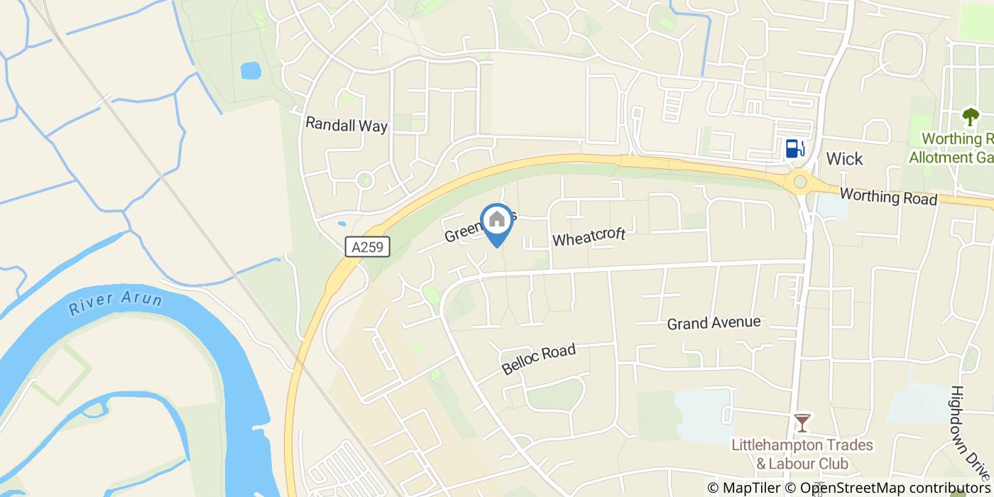 3 Bed End Terrace, Elspring Mead, BN17