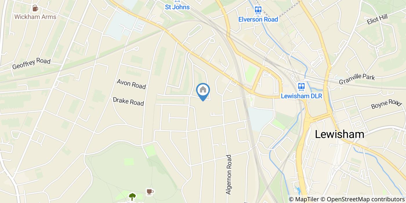 1 Bed Flat, Halesworth Road, SE13