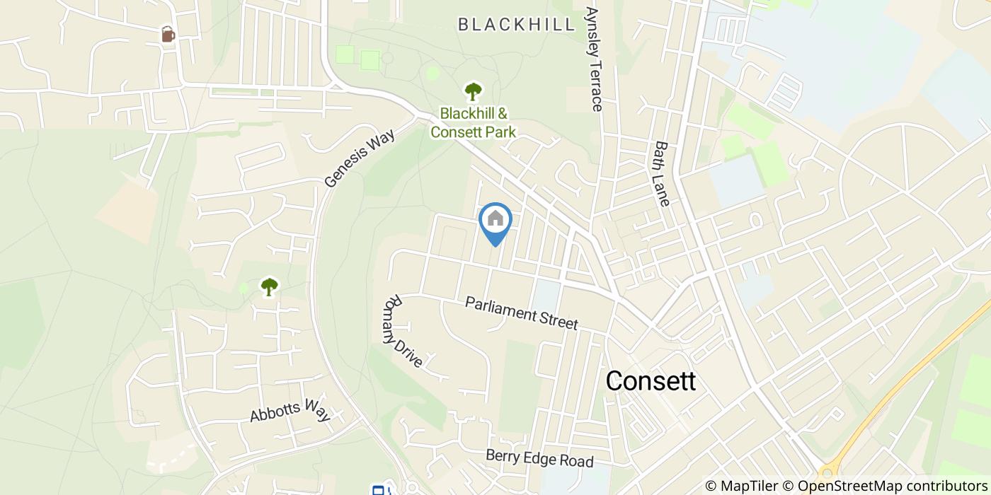 2 Bed Terraced House, Gray Street, DH8