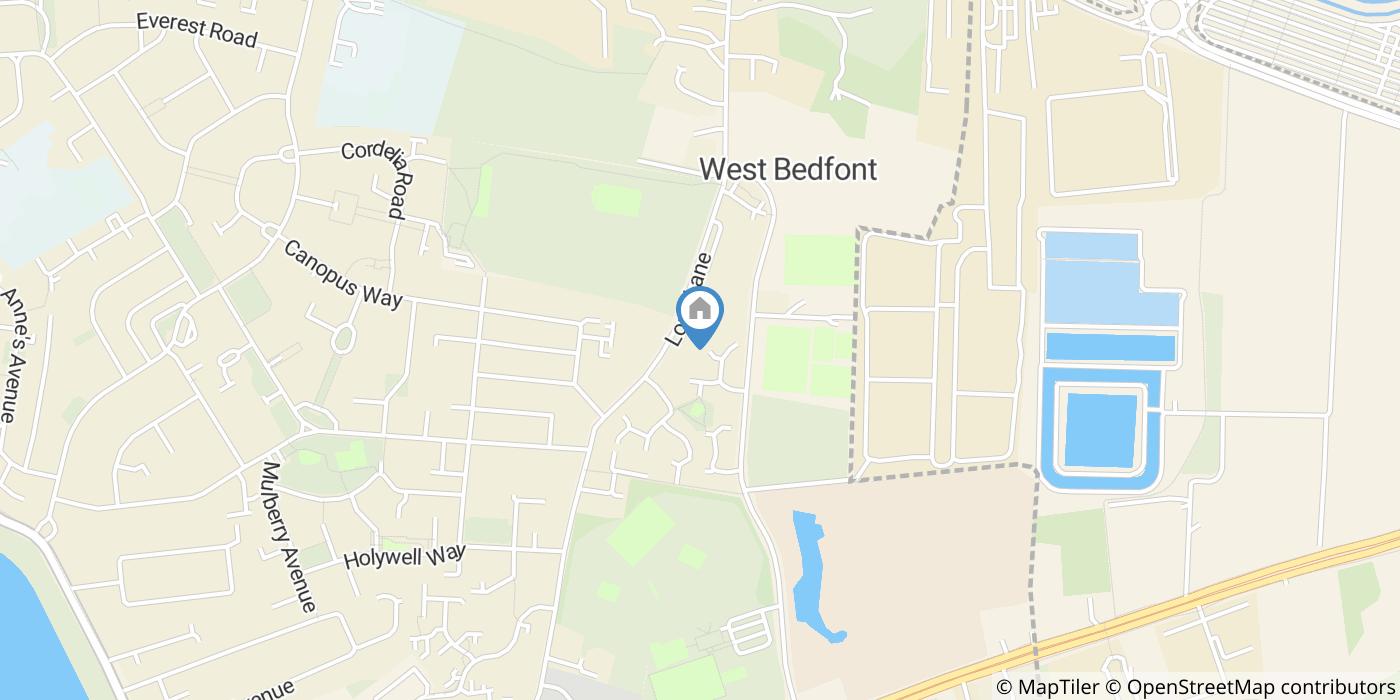 1 Bed Flat, The Nightingales, TW19