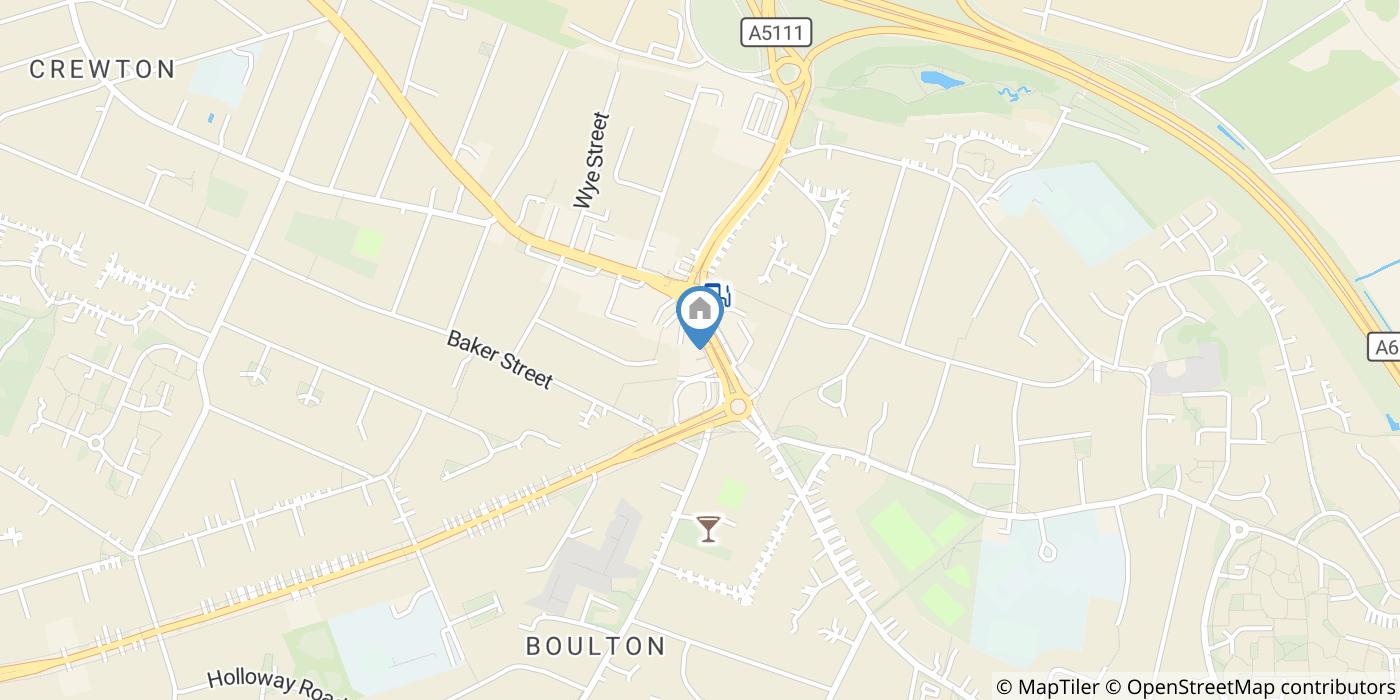 1 Bed Flat, Shardlow Road, DE24