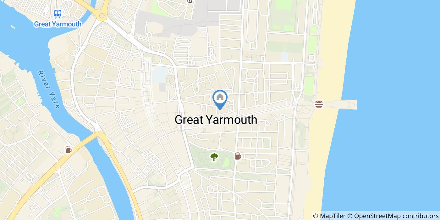 1 Bed Flat, South Market Road, NR30