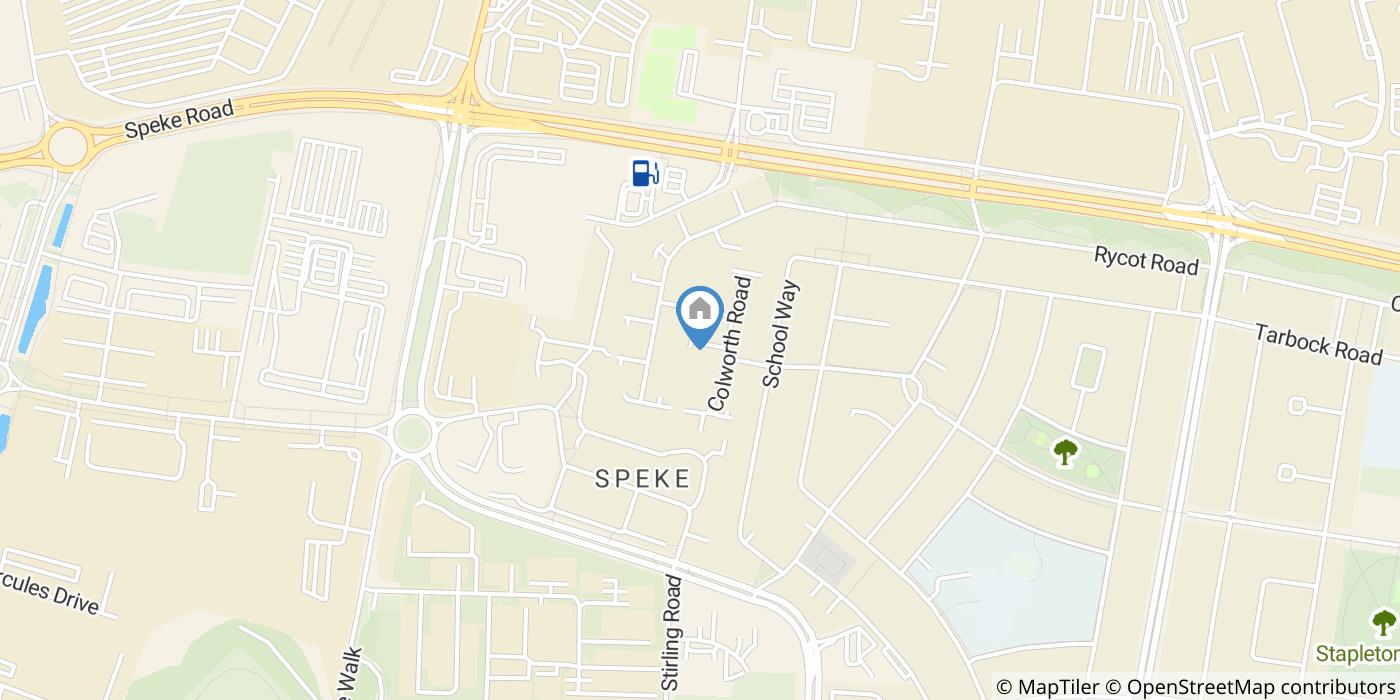 1 Bed Flat, Appledore Court, L24