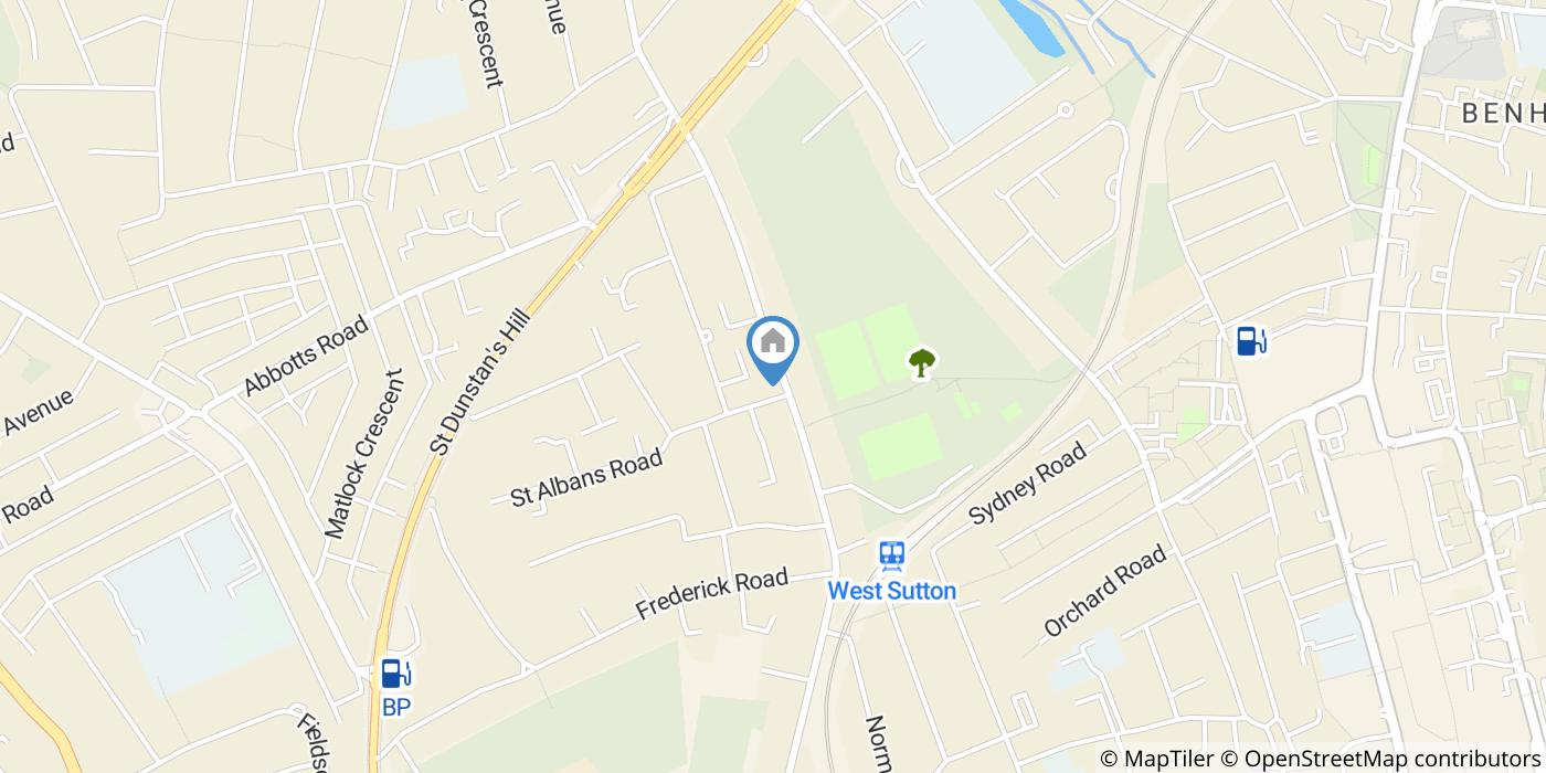 1 Bed Flat, Gander Green Lane, SM1