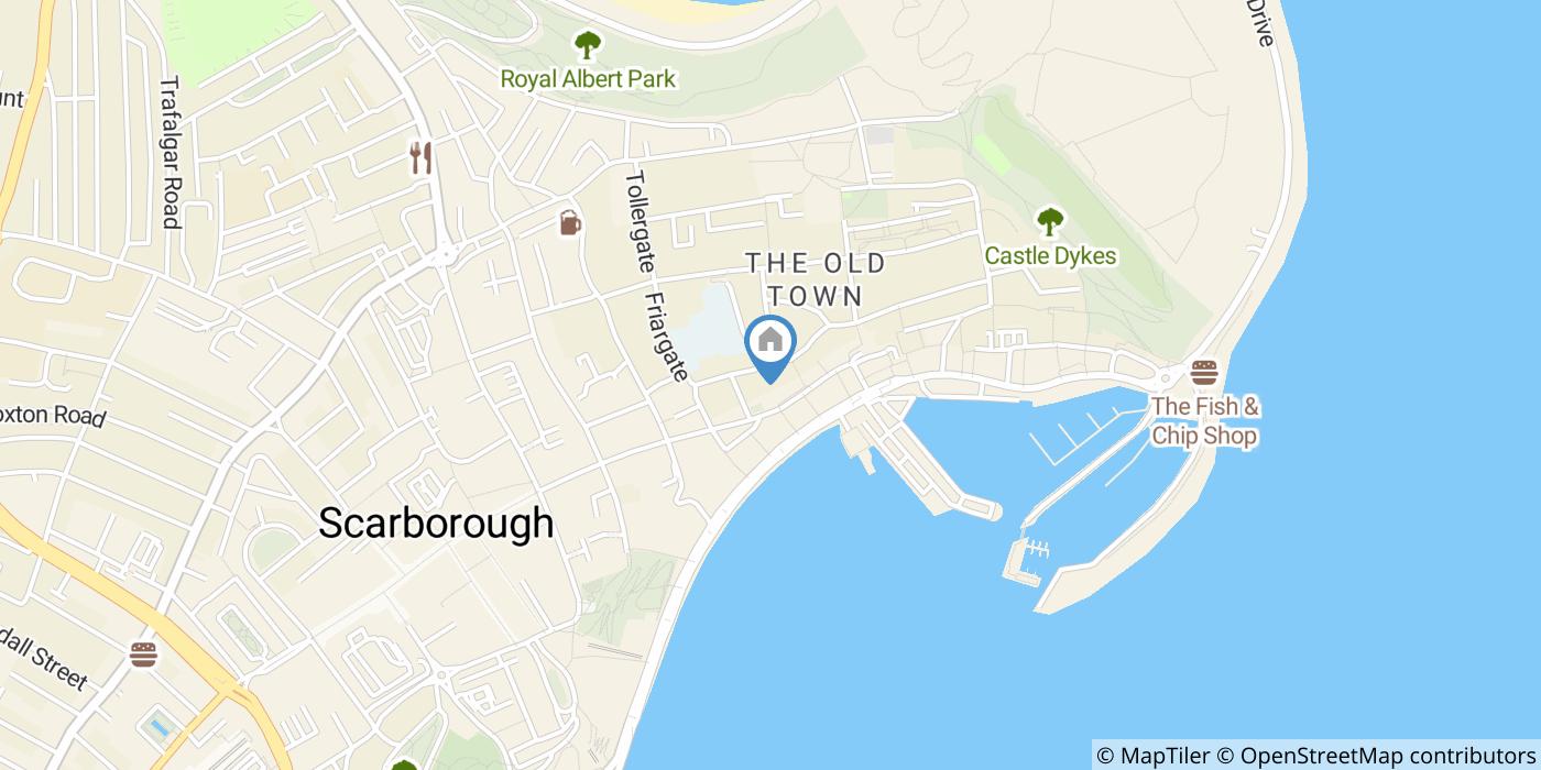 1 Bed Flat, Eastborough, YO11