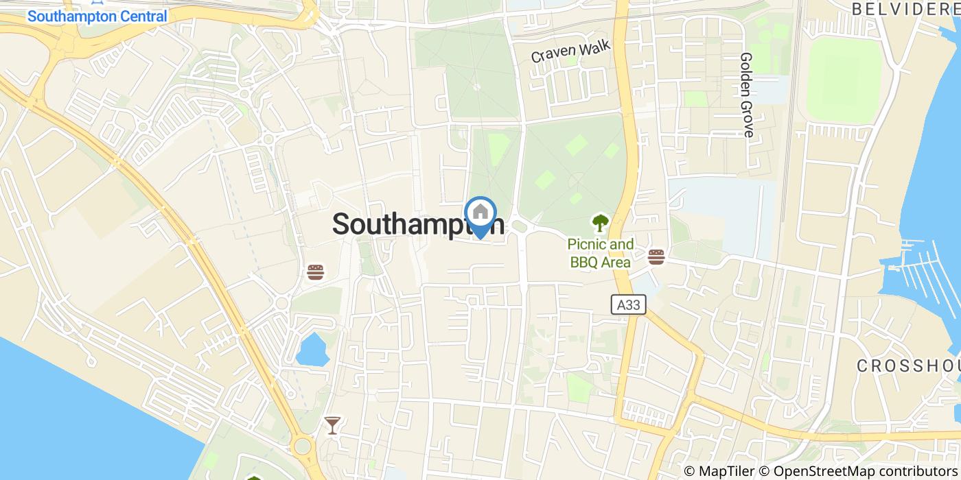 1 Bed Flat, Hanover Court, SO14