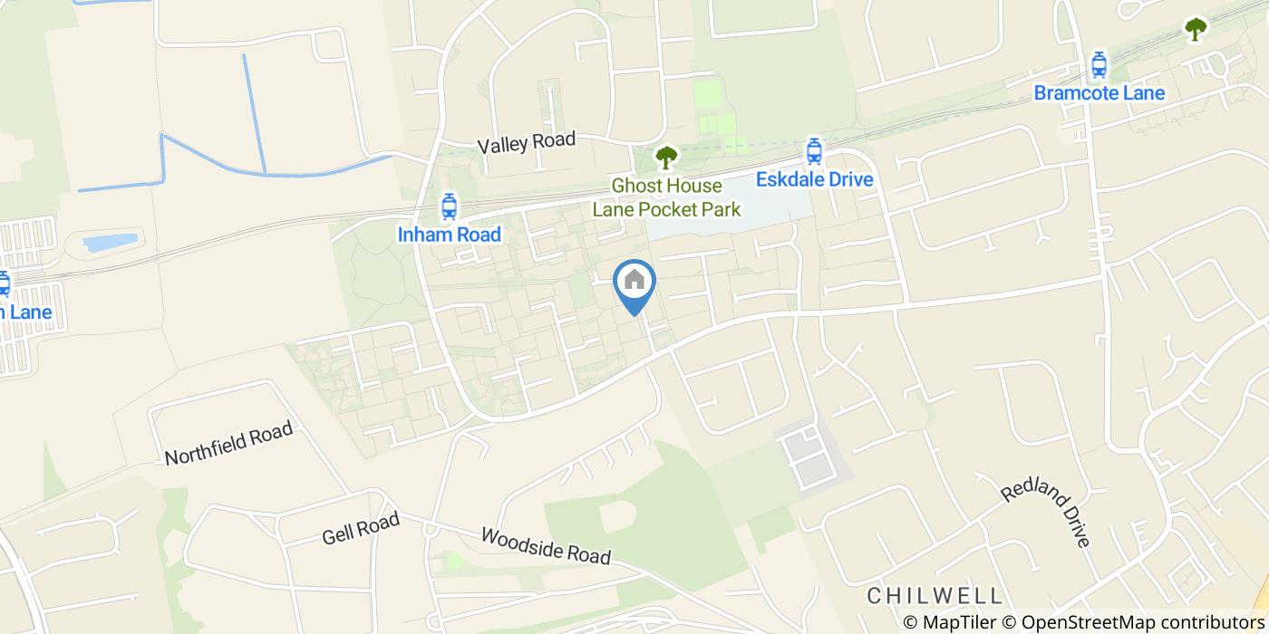 3 Bed Terraced House, Kirkbride Court, NG9