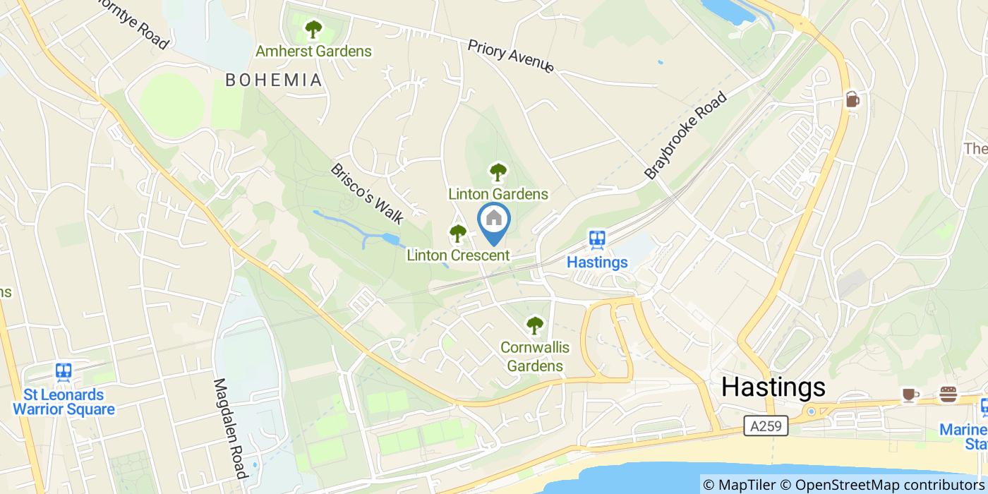 Room in a Shared House, Braybrooke Terrace, TN34