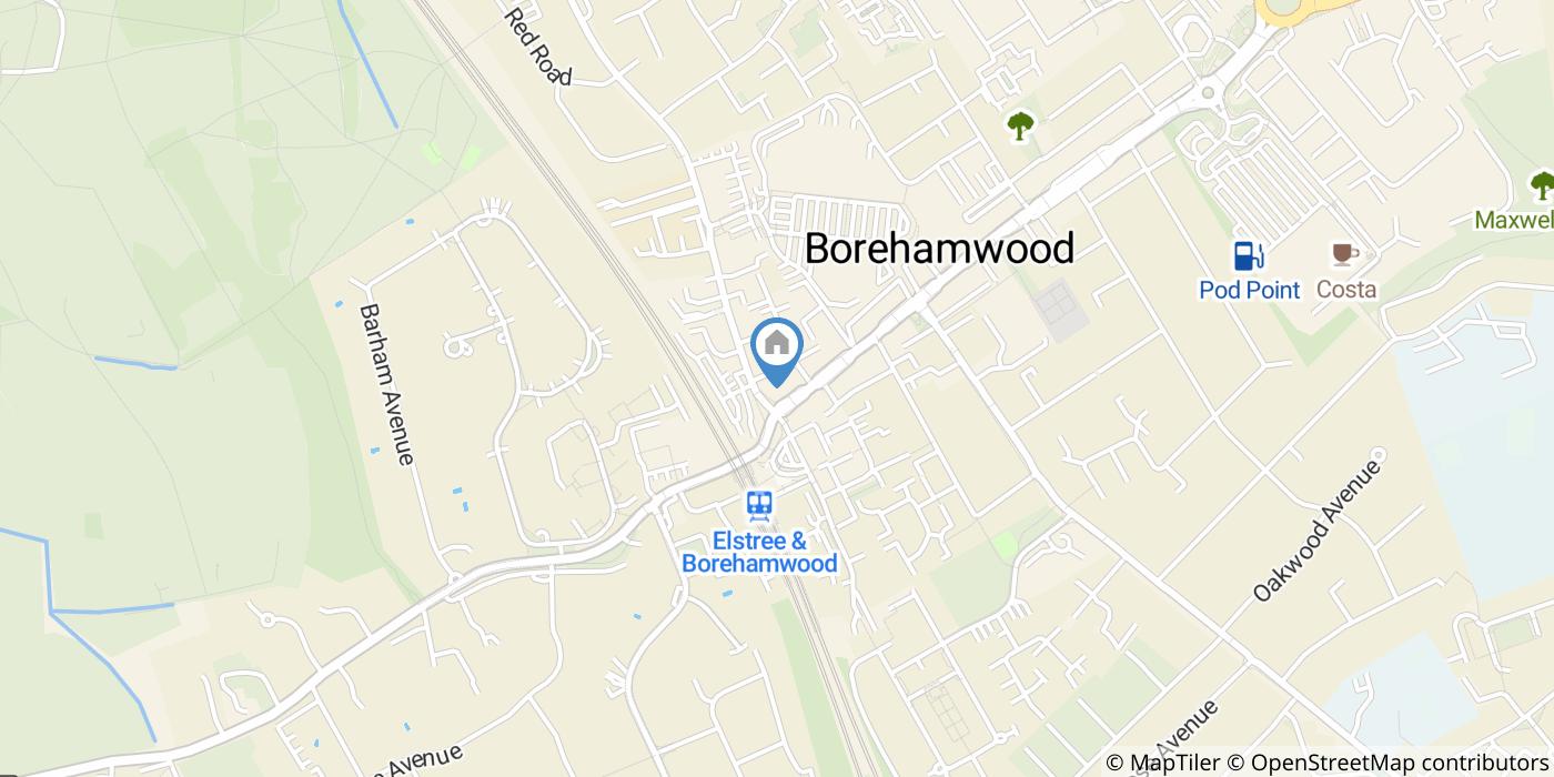 2 Bed Flat, Shenley Road, WD6