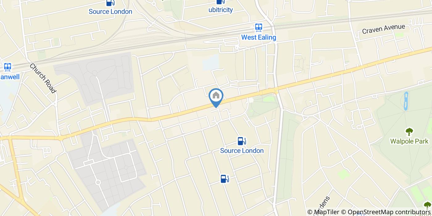 London - Studio Flat, Broadway, W13 - To Rent Now for £1,100.00 p/m