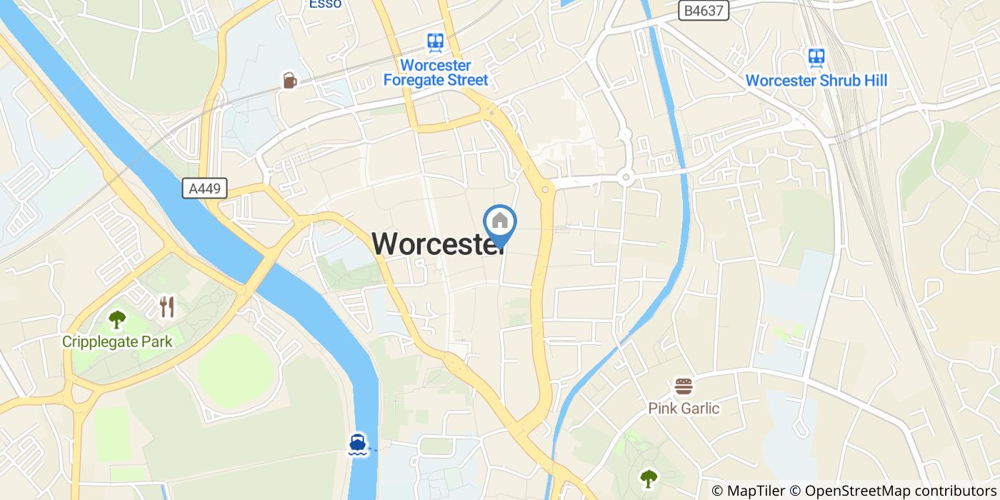 1 Bed Flat, New Street, WR1