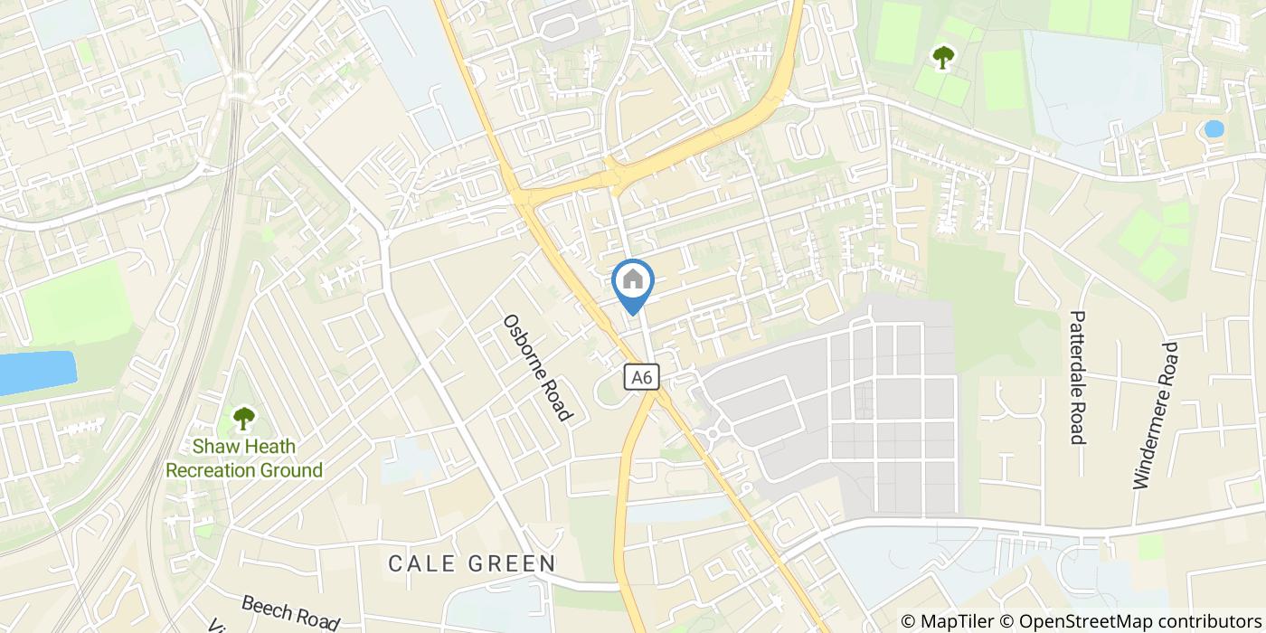 1 Bed Flat, Higher Hillgate, SK1