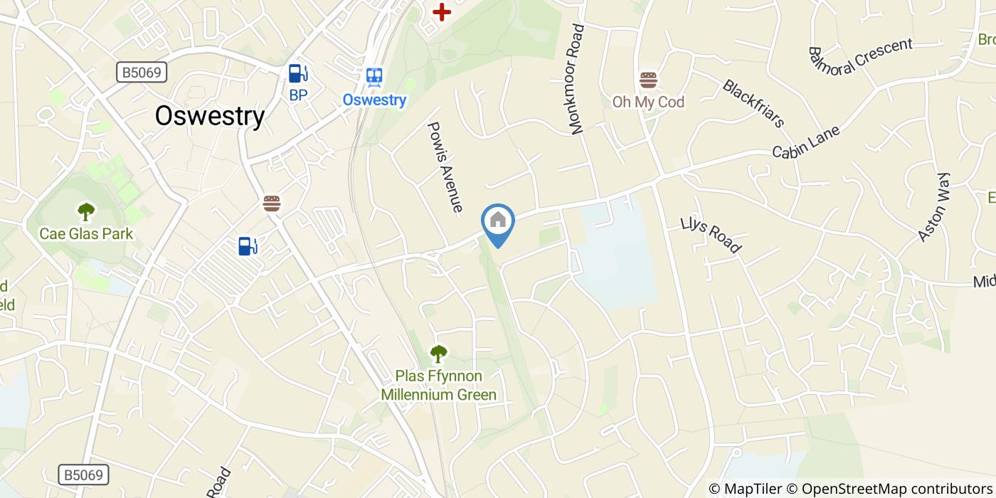 2 Bed Flat, The Woodlands, SY11