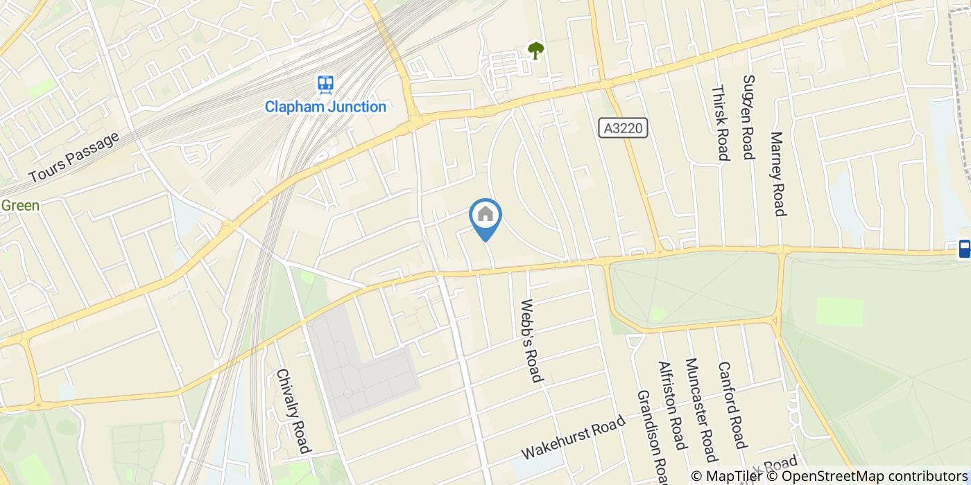 2 Bed Flat, Hafer Road, SW11