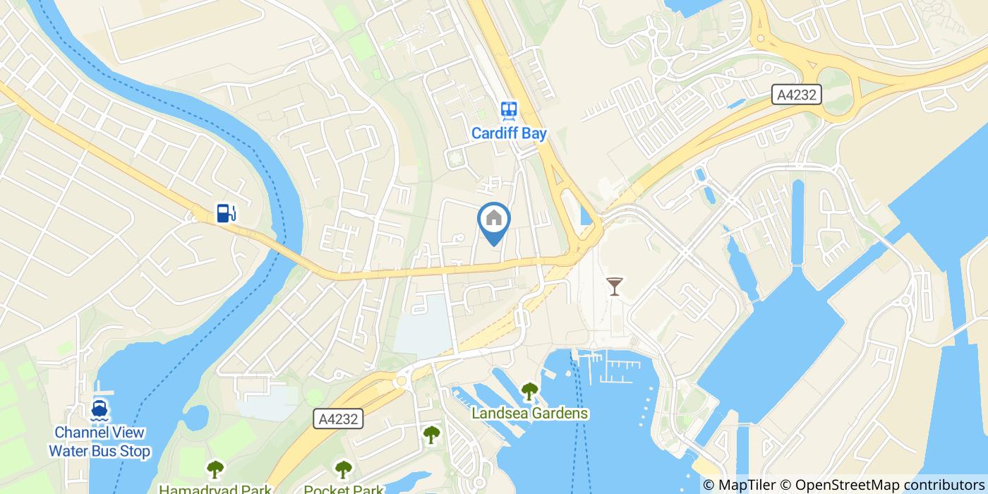 1 Bed Flat, West Bute Street, CF10