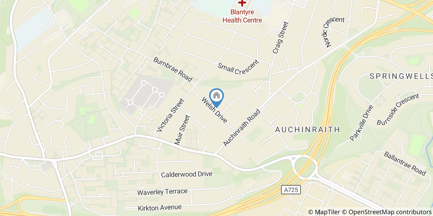 1 Bed Flat, Welsh Drive, G72