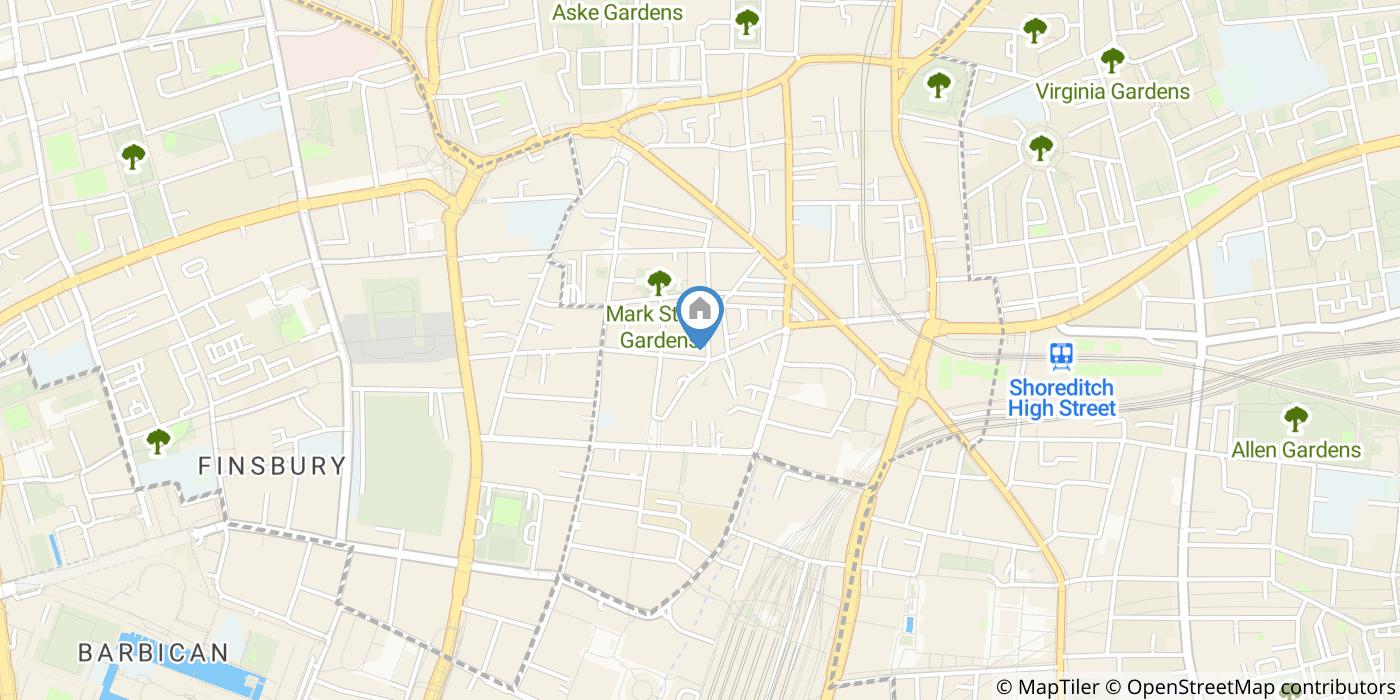 Studio Flat, Scrutton Street, EC2A