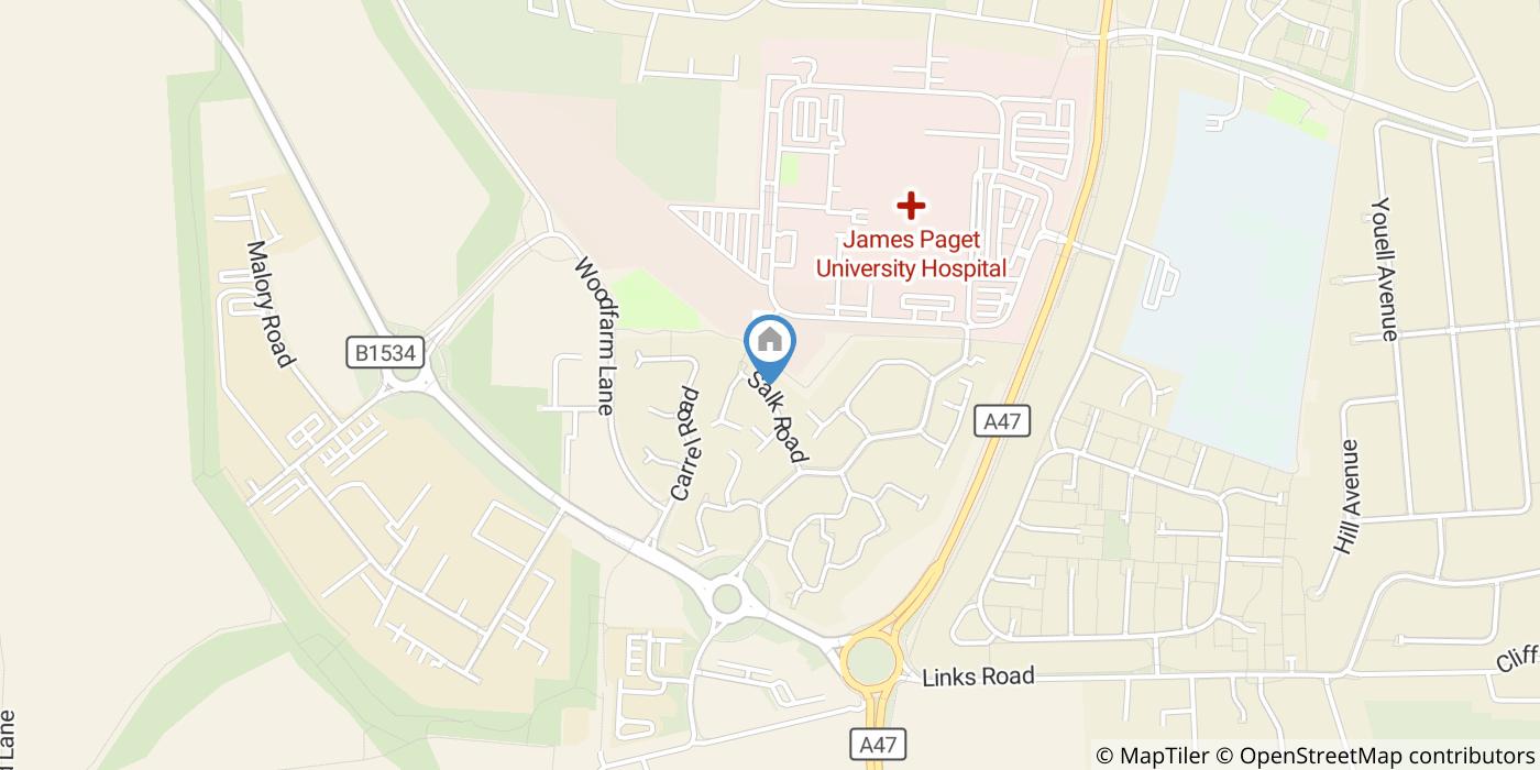 Room in a Shared House, Salk Road, NR31