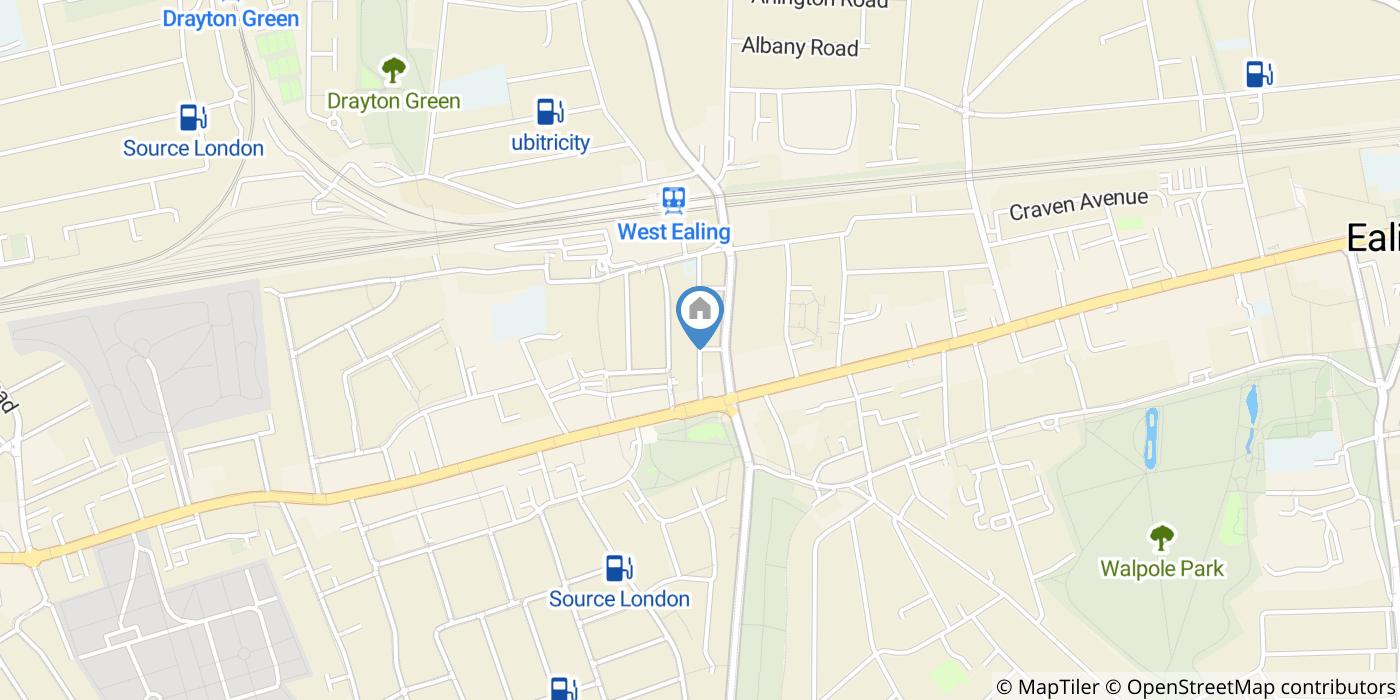 Room in a Shared House, Very Near Kirchen Road Area, W13