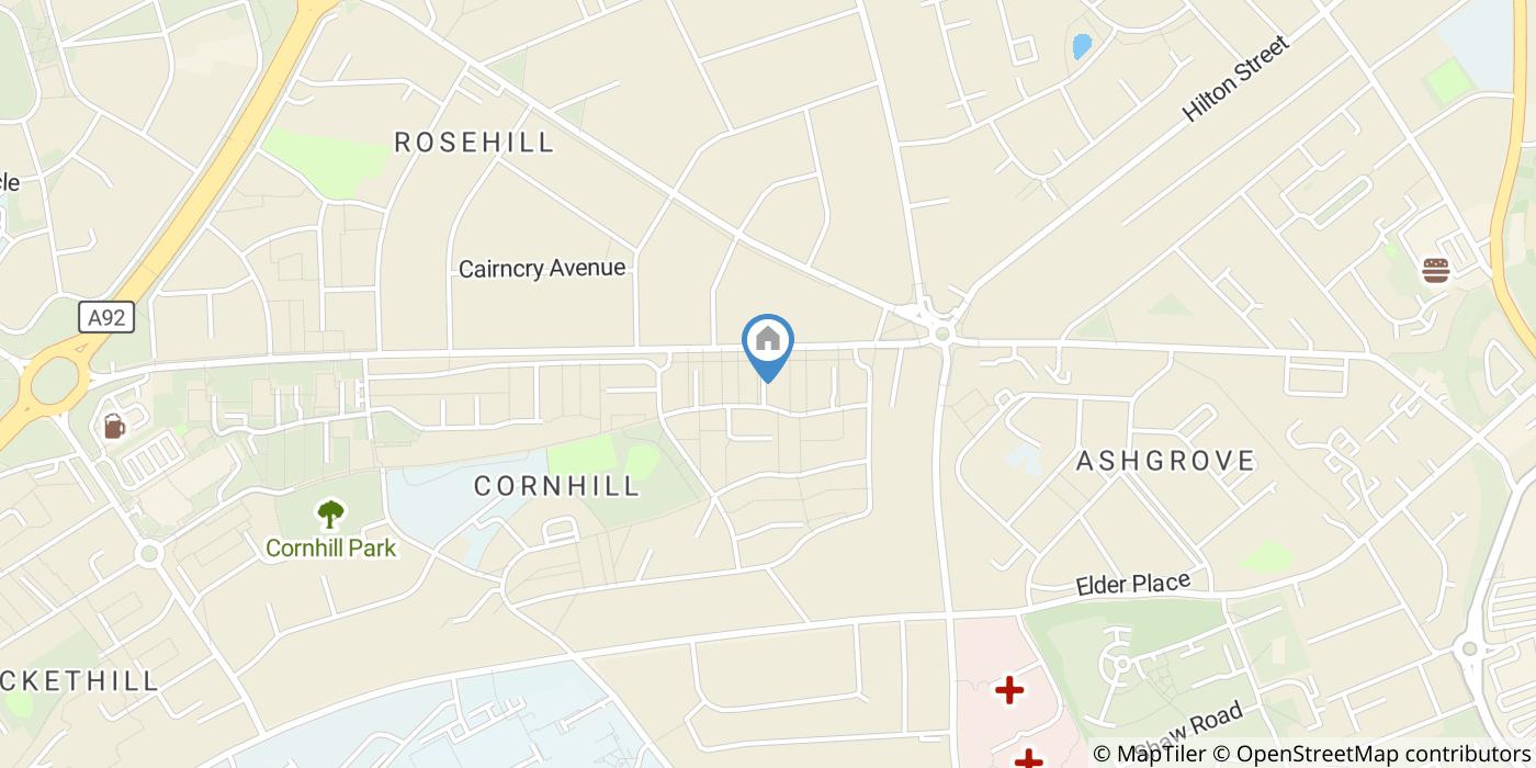 1 Bed Flat, Cairncry Road, AB16