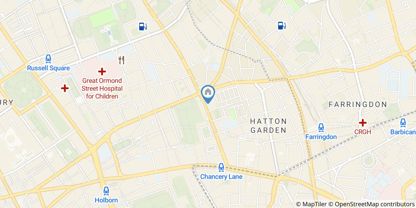 1 Bed Flat, Gray's Inn Road, WC1X