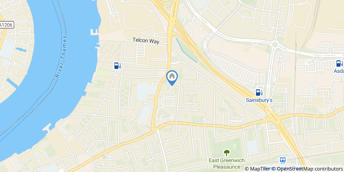 Room in a Shared House, Hevelius Close, SE10