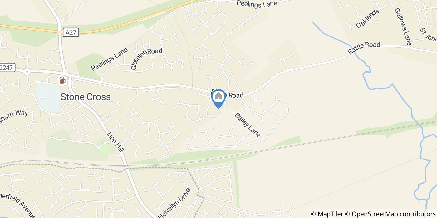 2 Bed Flat, Hedge Parsley Crescent, BN24