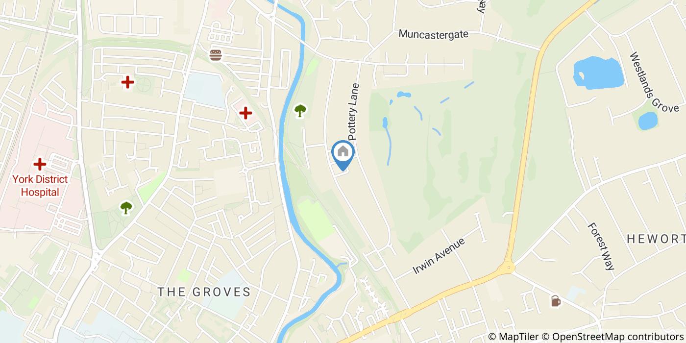 2 Bed Flat, Dodsworth Court, YO31