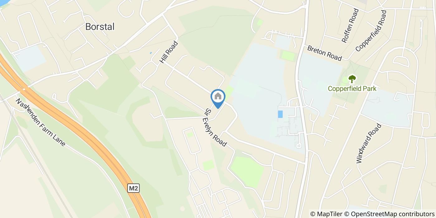 2 Bed Maisonette, Secretan Road, ME1