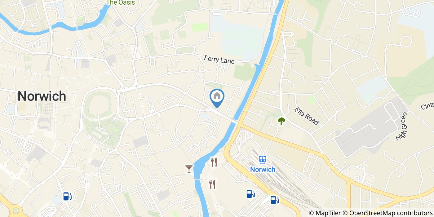 2 Bed Flat, Grosvenor House, NR1