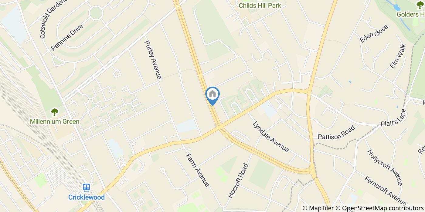 London - 2 Bed Flat, Hendon Way, NW2 - To Rent Now for £1,850.00 p/m