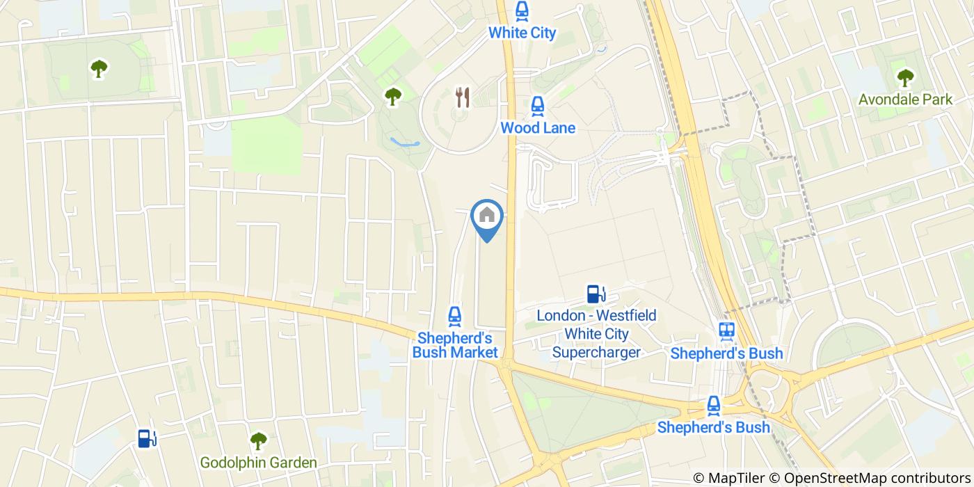 Room in a Shared House, Macfarlane Road, W12