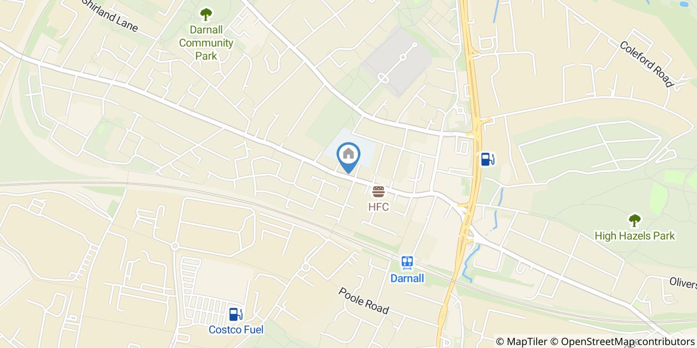 Room in a Shared House, Staniforth Road, S9