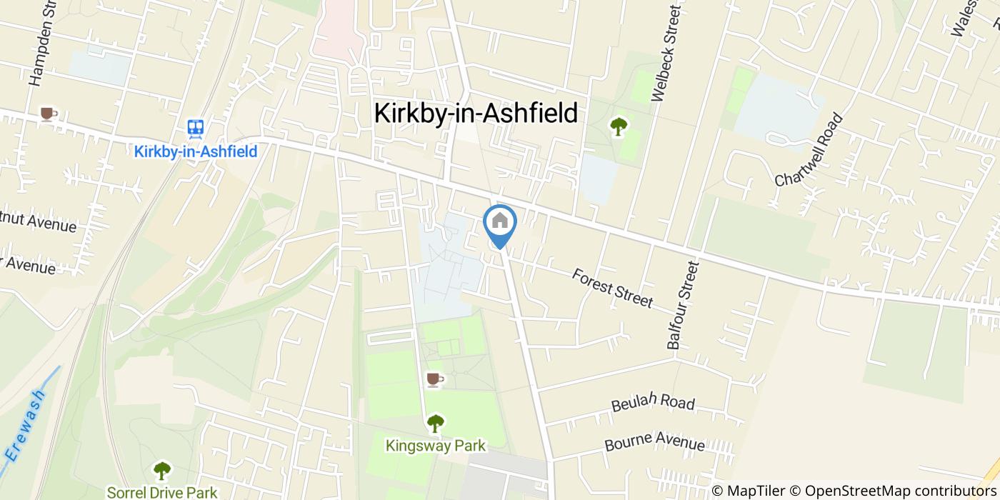 1 Bed Flat, Kingsway, NG17