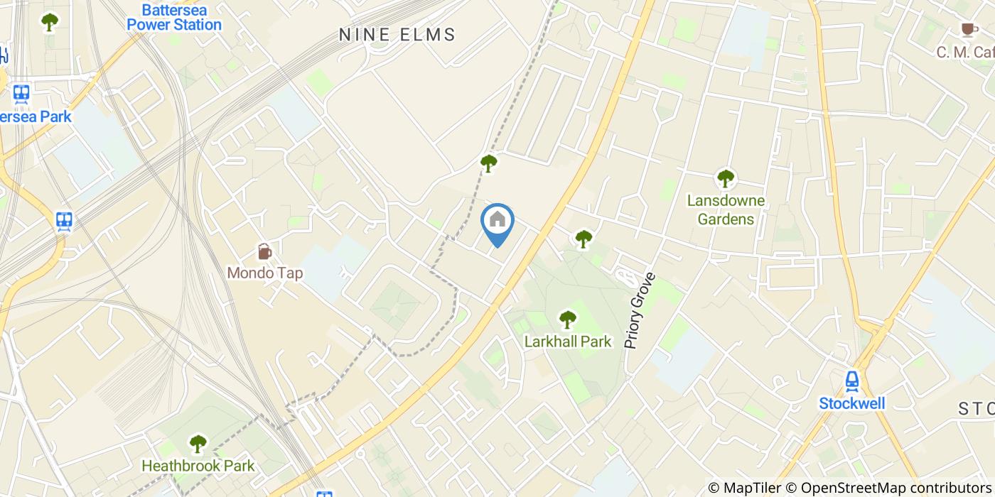 London - Studio Flat, Billington House, SW8 - To Rent Now for £1,300.00 p/m