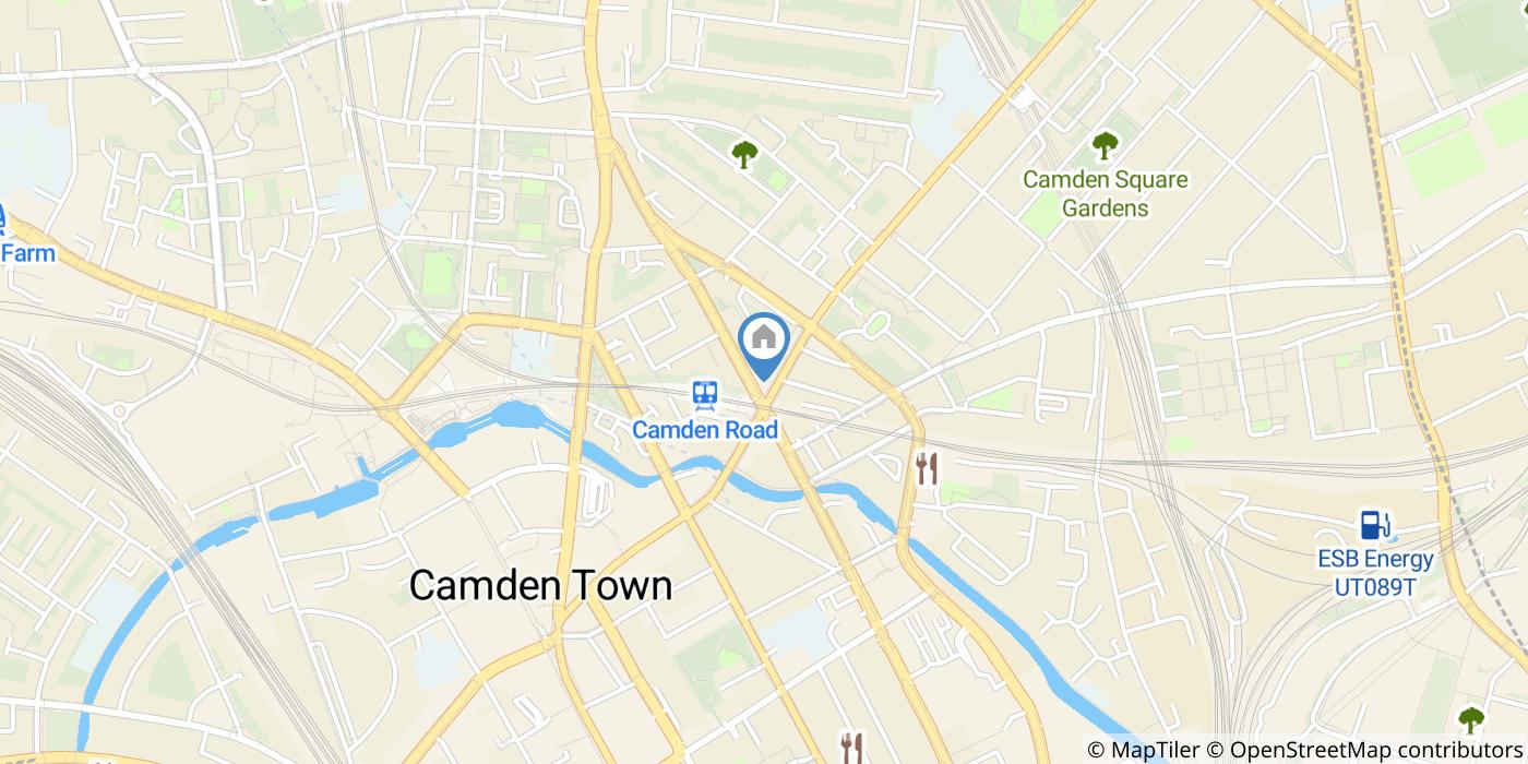 1 Bed Flat, Royal College Street, NW1