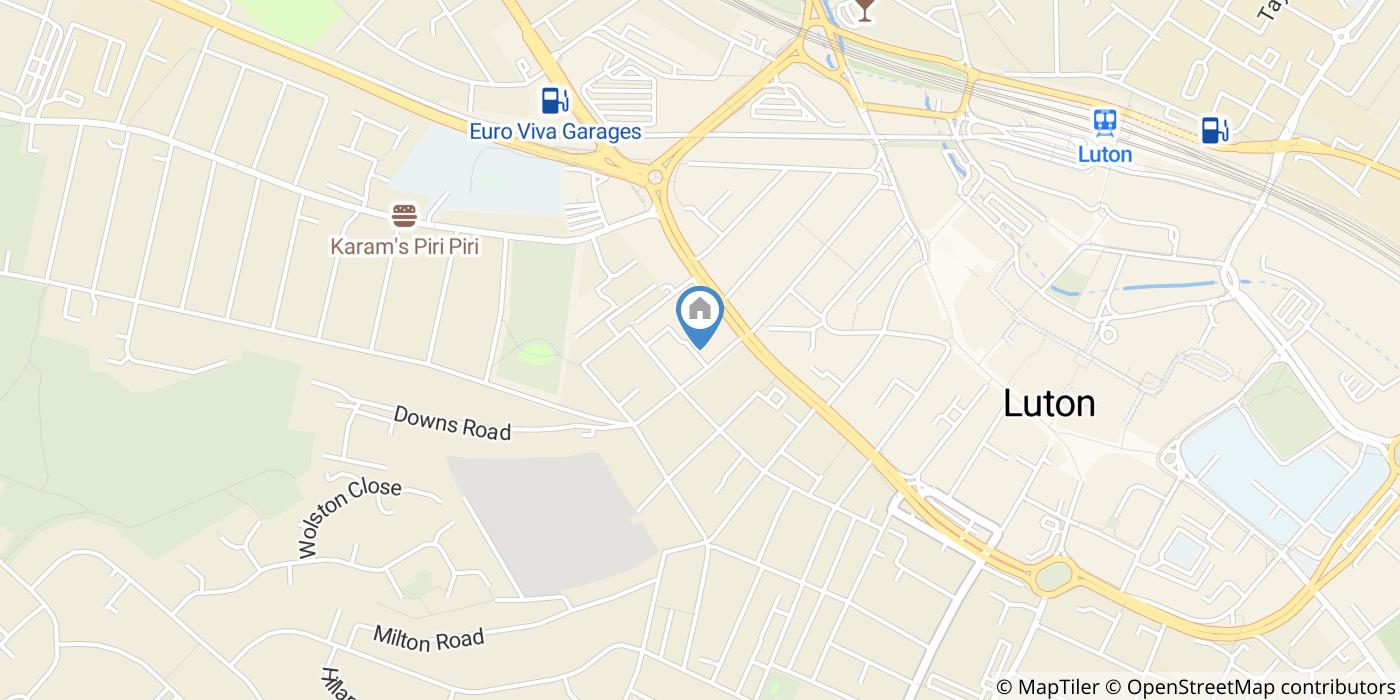 1 Bed Flat, Cardiff Road, LU1