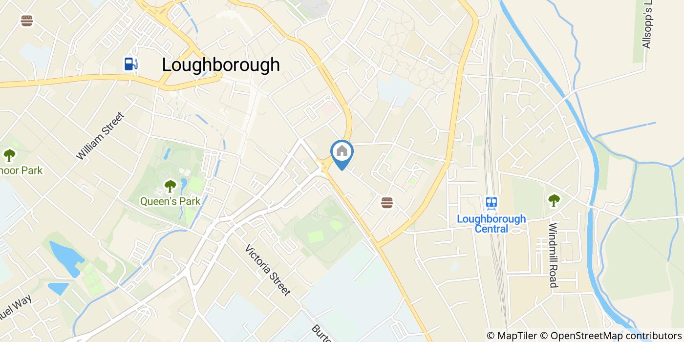 1 Bed Flat, Moira Street, LE11