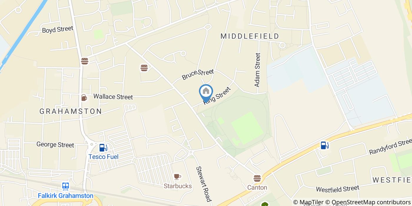 1 Bed Flat, King Street, FK2