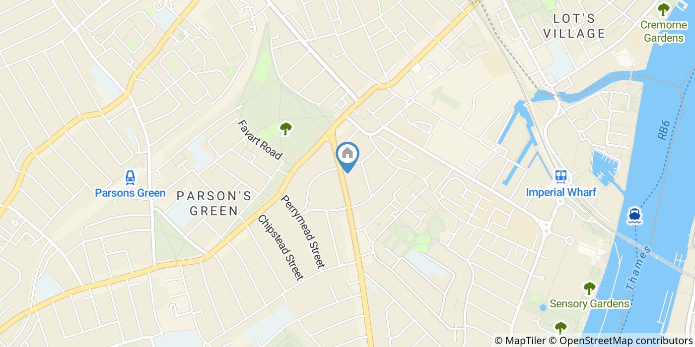 2 Bed Flat, Wandsworth Bridge Road, SW6