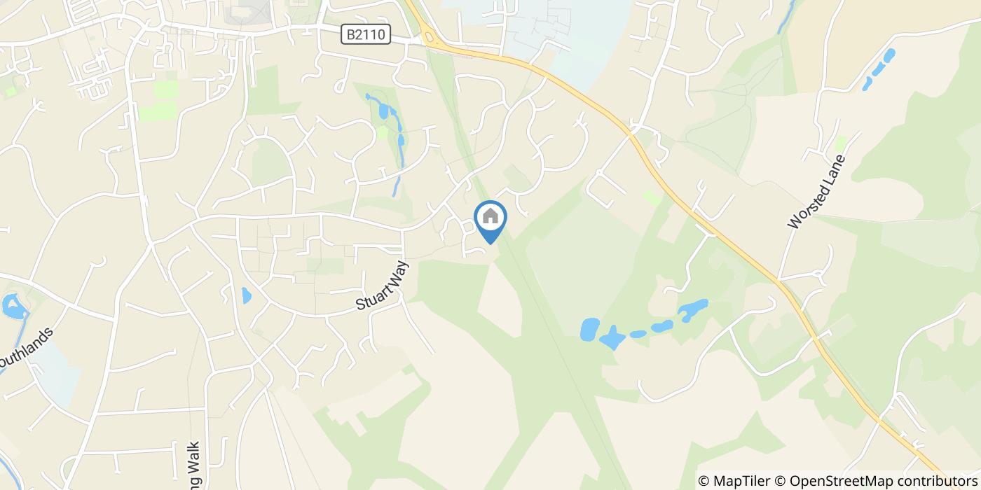 3 Bed Terraced House, Buckingham Drive, RH19