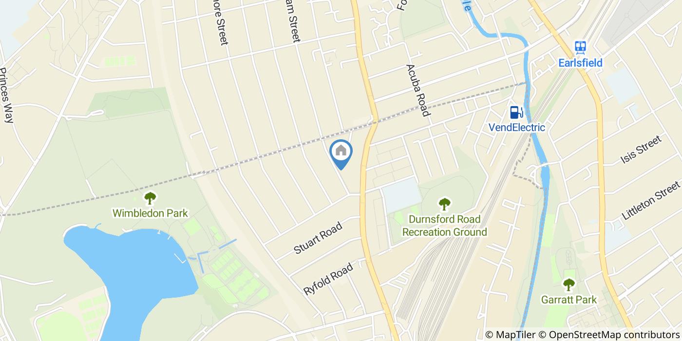4 Bed Terraced House, Durnsford Avenue, SW19