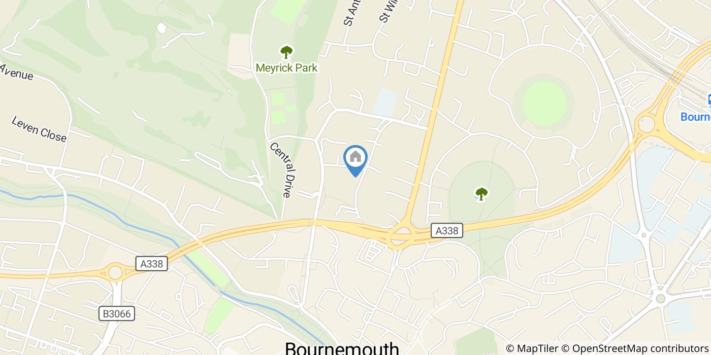 1 Bed Flat, Bodorgan Manor, BH2