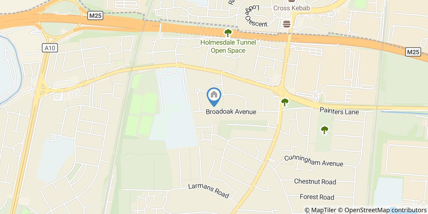 3 Bed Terraced House, Broadoak Avenue, EN3