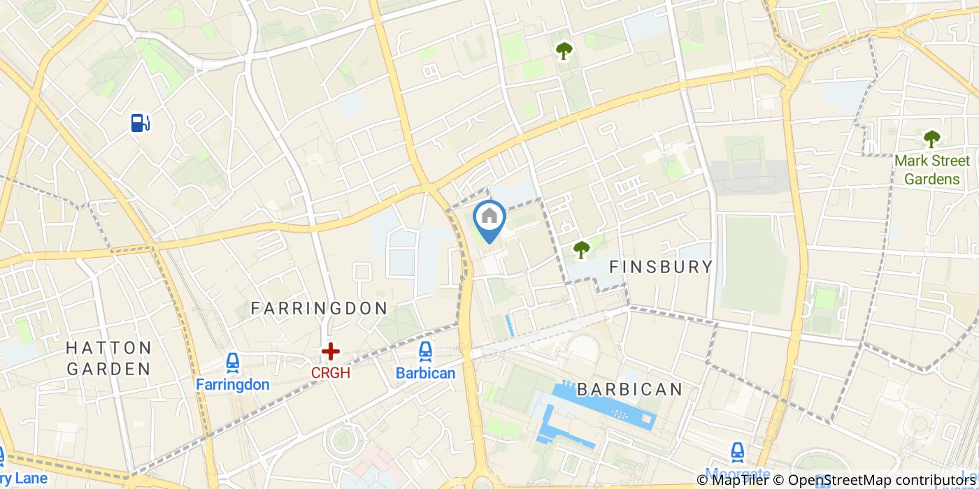 Studio Flat, Cullum Welch House, EC1Y