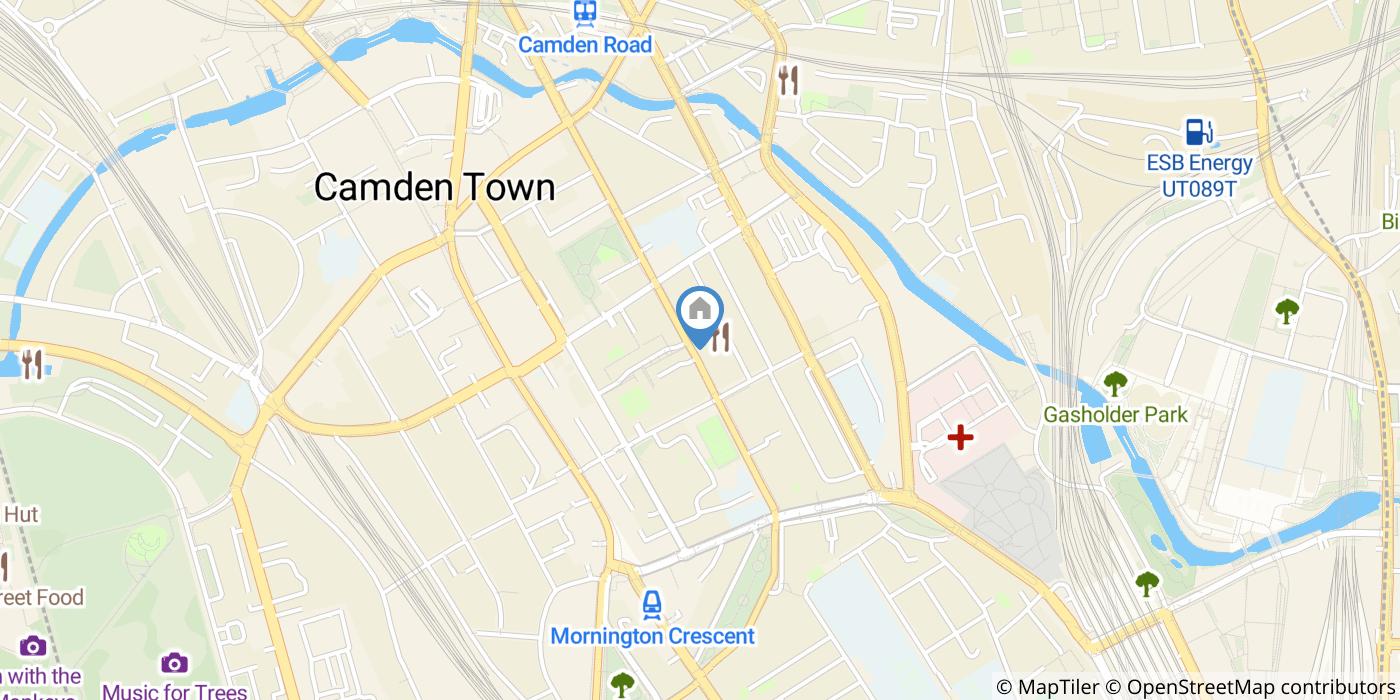2 Bed Flat, Camden Street, NW1