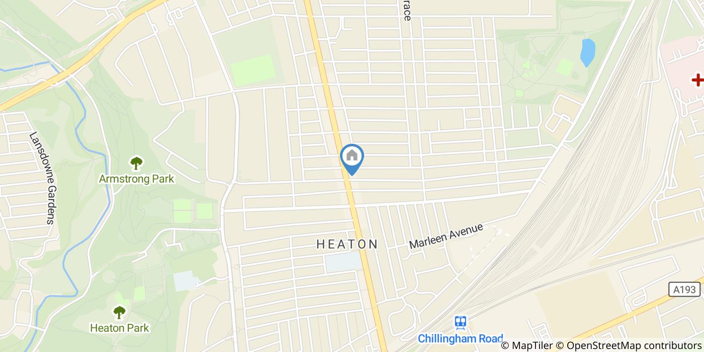 3 Bed Flat, Simonside Terrace, NE6